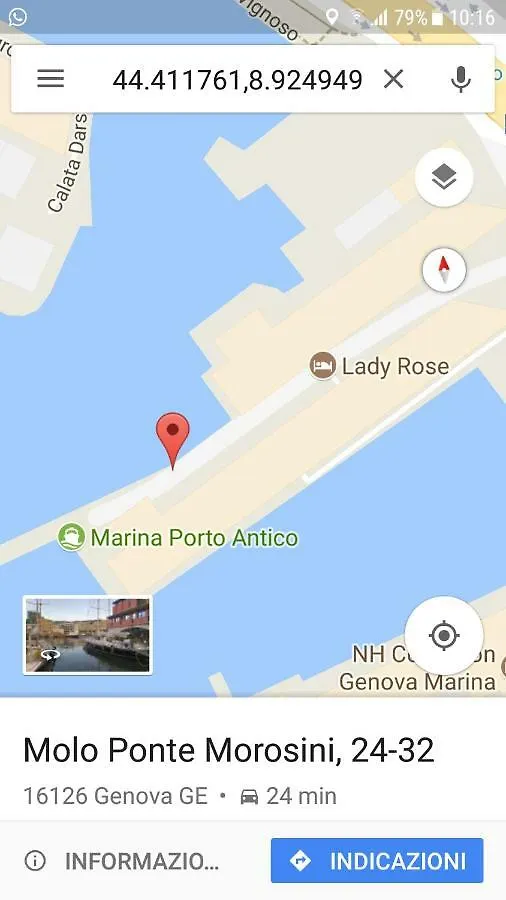 Botel Lady Rose Hotel Genoa